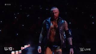 Aleister Black DEBUT ON RAW  Entrance from WWE Raw February 18 2019 [upl. by Merriott]