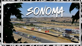 Sonoma Preview New asphalt same road course  Around the Track [upl. by Heidi]