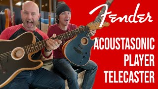 Fenders New Acoustasonic Player Telecaster Review Features amp Sounds [upl. by Iruy700]