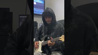 Way down we go by Kaleo  electricguitar guitarcover guitar guitarsolo [upl. by Adaha932]