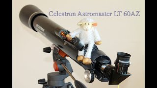 Celestron Astromaster LT 60AZ telescope review [upl. by Veneaux]