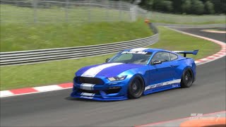 Achieving my new PR on Nordschleife  644689 in a 1400 bhp Shelby Mustang [upl. by Allimaj491]