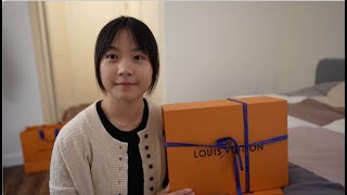 Louis Vuitton Boulogne LV 牛角包开箱 4K [upl. by Annoyt]