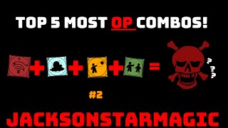 TOP 5 MOST OP COMBOS 2  Roblox Elemental Battlegrounds [upl. by Lilli49]