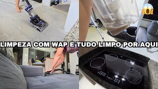 1° VEZ QUE LIMPO O TAPETE DA SALA DAS CRIANÇAS COM O WAP POWER CLEANER PRO 2000W DEU CERTO E MAIS [upl. by Acinorej]