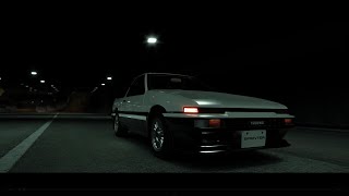 トヨタ AE86 後期 首都高1周ドライブ 【アセットコルサ】 [upl. by Notrab]