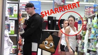 EPIC WET Sharter prank at Walmart 2  Sharter Saturdays S1•Ep 5 [upl. by Elleinwad316]