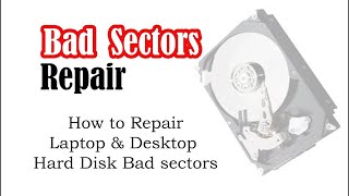 How to Repair Hard Disk Bad Sector for Free Part  2  Download Link in the Description Box [upl. by Stander720]