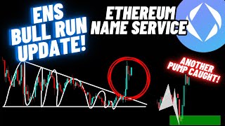 Ethereum Name Service ENS Crypto Coin Bull Run Update [upl. by Anasxor]