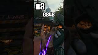 TOP 5 BEST WEAPONS IN BLACK OPS 6 ZOMBIES  shorts callofduty blackops6 [upl. by Benji164]