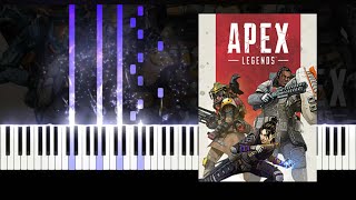 Apex Legend Theme Piano cover  Tutorial [upl. by Eihtak644]