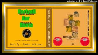 Bol Meri Taqdeer Men Kya Hai  Lata Mangeshkar amp Mukesh  Shailendra  Hariyali Aur Rasta 1962  Vin [upl. by Eidson659]