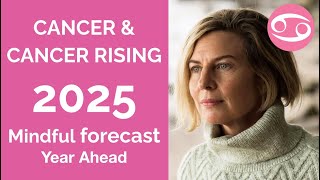 CANCER 2025 SUN amp RISING ASTROLOGY YEARLY FORECAST [upl. by Burr726]