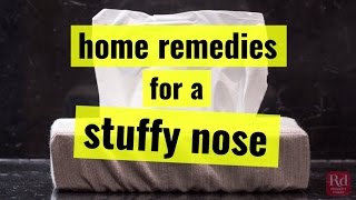 Home Remedies for a Stuffy Nose [upl. by Gardal]