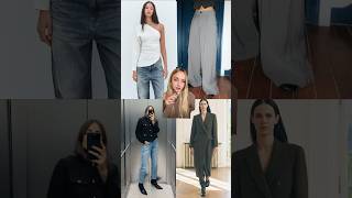 Wełniany garnitur top jesiennestylizacje fashion zara blackfriday wyprzedaż wełna [upl. by Miranda]