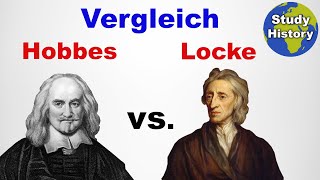 Hobbes und Locke im Vergleich I Menschenbild und Entstehung eines Staates I Anthropologie [upl. by Rhee]