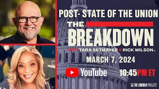 POST STATE OF THE UNION  THE BREAKDOWN 1045 PM ET [upl. by Eizzil914]