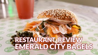 Restaurant Review  Emerald City Bagels  Atlanta Eats [upl. by Zawde109]