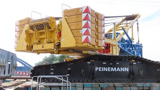 PEINEMANN  Demontage LIEBHER LR 16002 Teil 2 [upl. by Hsirrehc]