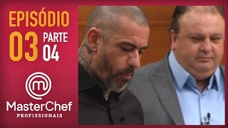 MASTERCHEF PROFISSIONAIS 18102016  PARTE 4  EP 3  TEMP 01 [upl. by Aihsetal]