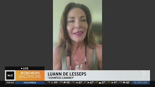 Countess Cabaret Luann De Lesseps discusses her upcoming show in Maryland [upl. by Maryn]