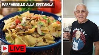 Pappardelle alla Boscaiola by Pasquale Sciarappa [upl. by Adnohsor]