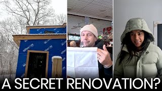 A Secret Renovationshhh renovation family winter [upl. by Eelyrehc]