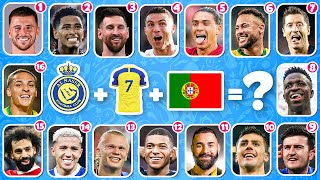 FULL QUIZ Can You Guess Player by Funny Version and SONG Woman Version  Ronaldo Messi Neymar [upl. by Nyrrad664]