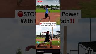 Proper arm path while throwing sports baseball softball [upl. by Matelda]