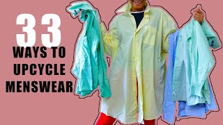 33 Girly Ways To Upcycle Men’s Thrift Clothes [upl. by Ocnarfnaig]