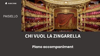 Paisiello Chi vuol la zingarella piano accompaniment [upl. by Jehiah]