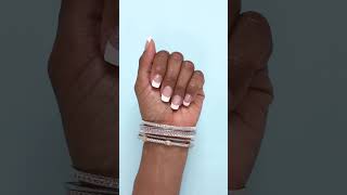 💅🏼 Acrylic Nails Tutorial  How To Do Acrylic Nails In a French Manicure Design [upl. by Bobbie]