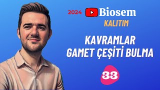 Kalıtımla İlgili Kavramlar  39 Günde TYT Biyoloji Kampı33  10 Sınıf Biyoloji Kampı6 2024 [upl. by Asserat]