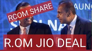 RCOM JIO DEAL 💥 RCOM SHARE NEWS  RCOM SHARE  RELIANCE COMMUNICATION STOCK [upl. by Nas233]