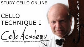 Online Cello Lessons  Cello Technique I Scale I  Play an even scale [upl. by Cyprio]