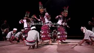 Cheraw Dance Tribal Dance Mizoram India [upl. by Dnaleel]