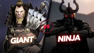 NINJA VS GIANT [upl. by Iramat]