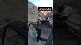 Shocking Tanker Accident in Lamayuru Ladakh 2024diverlifetanker ladakhaccident indiaroad if [upl. by Juni]