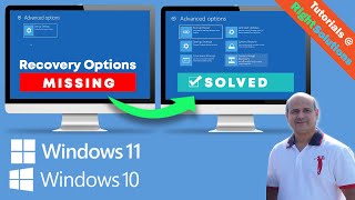 How to Enable Missing Advanced Recovery Options in Windows 11 and in Windows 10  Troubleshoot [upl. by Eberhart722]