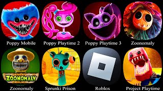 Poppy Playtime Chapter 3Poppy Playtime Chapter 4 MobilePoppy 1 2SPRUNKI BARRYSRoblox Mobile [upl. by Graehl]