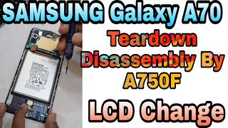 Samsung A70 Teardown amp Disassembly amp Repair Display A705 Samsung A70 Display Change A50 A30 [upl. by Austine]