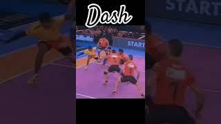 The power full dash in pkl pklseason11 kabbadi ytshort trending [upl. by Fanchie]