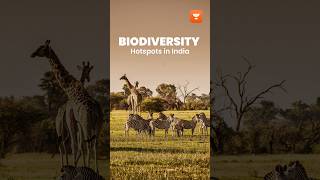 Which are the major biodiversity hotspots in India  upsc ias [upl. by Adnerad90]