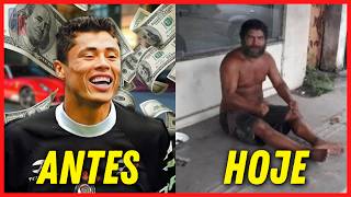 10 JOGADORES MILIONÁRIOS QUE PERDERAM TUDO E FICARAM POBRES 😱 [upl. by Reffotsirk]