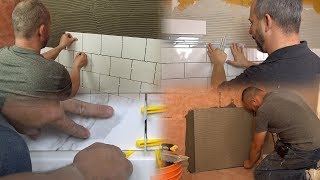 4 Types of DIY Bathroom Wall Tile Installations You Will LOVE [upl. by Enneirdna847]