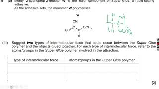 ALevel Chemistry Polymerisation Part 15 [upl. by Akemeuwkuhc]