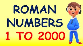 Roman Numbers 1 To 2000 Roman Numerals 1 To 2000 Roman Numerals From 1 To 2000 Learn 1 To 2000 Roman [upl. by Notreb179]