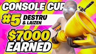 5TH PLACE CONSOLE CHAMPIONS CUP FINALS 7000 🏆 wLaizen  Rz Destru [upl. by Rehptsirhc125]