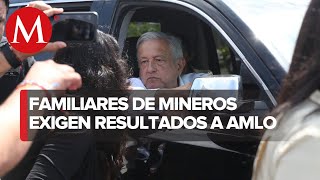 AMLO recorre mina quotLas Conchasquot en Sabinas [upl. by Rehsa]