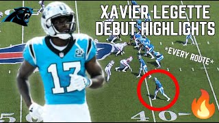 Xavier Legette EVERY ROUTE from NFL Debut 👀🔥 NFL Preseason Highlights [upl. by Derna880]